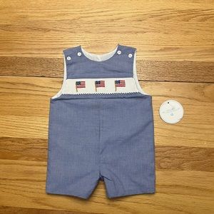 American Flag Onesie